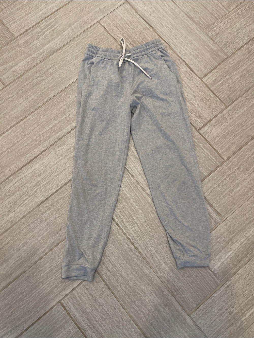 Lululemon Grey Drawstring Jogger Pants